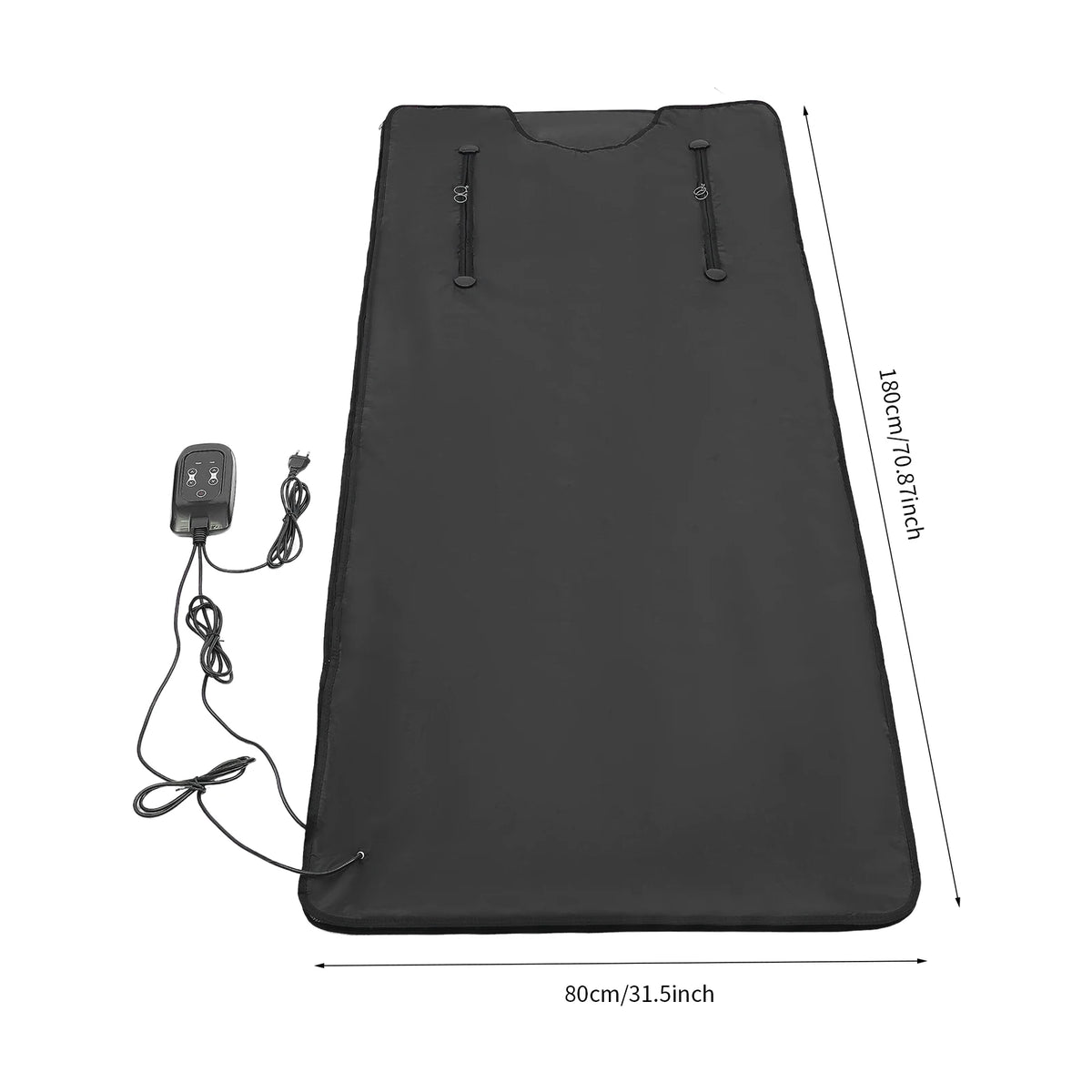 Portable Folding Sauna Blanket With Remote Control Timer
