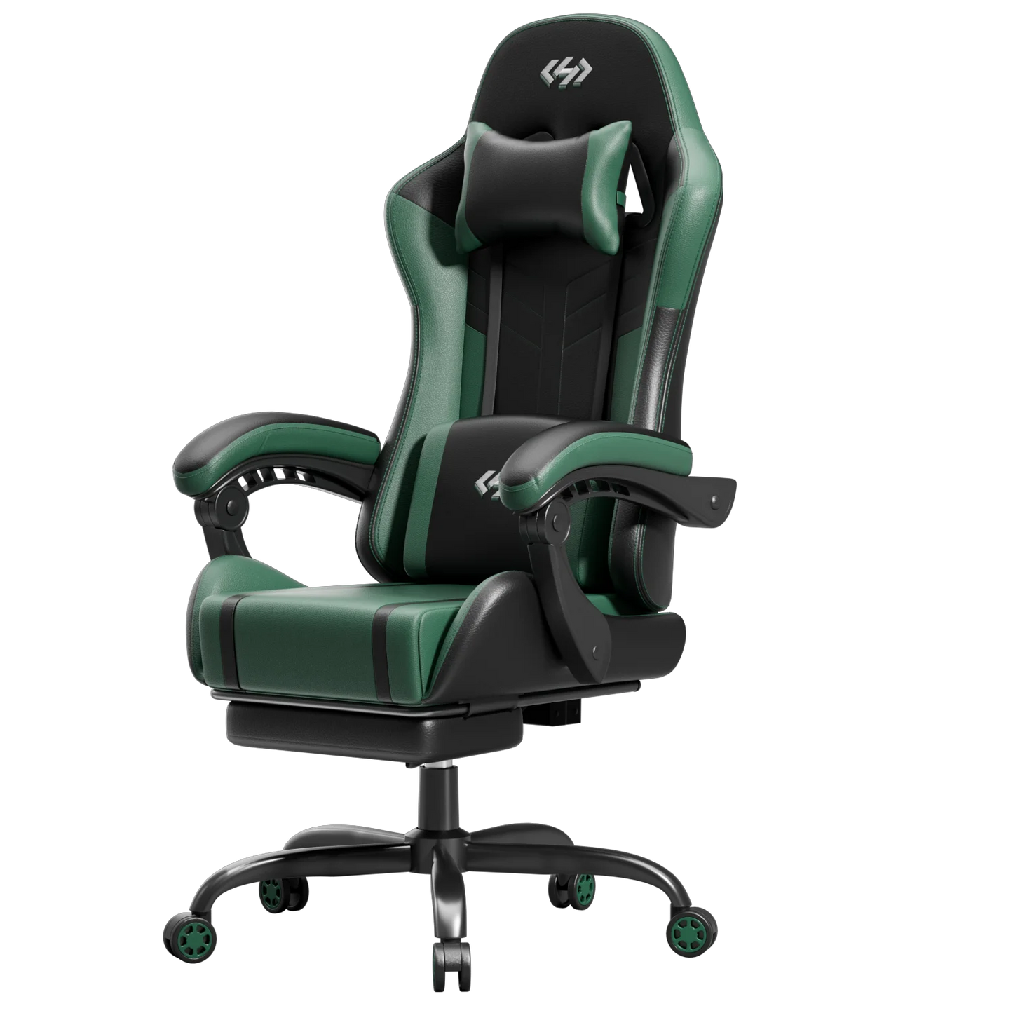 FRODROVIA Ergonomic Gaming Chair With Lumbar Massage And Footrest
