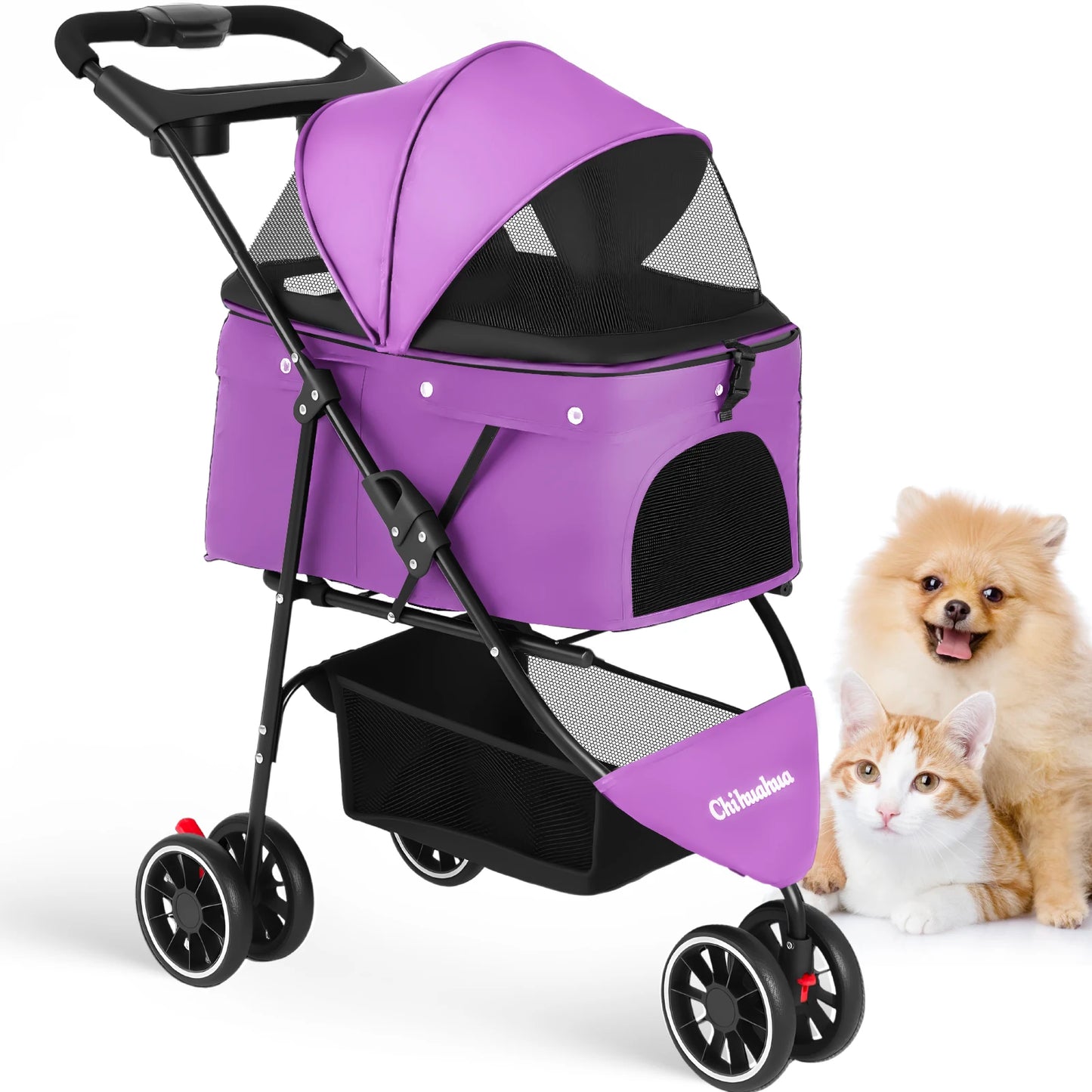 CHIHUAHUA Pet Stroller for Small to Medium Cats and Dogs