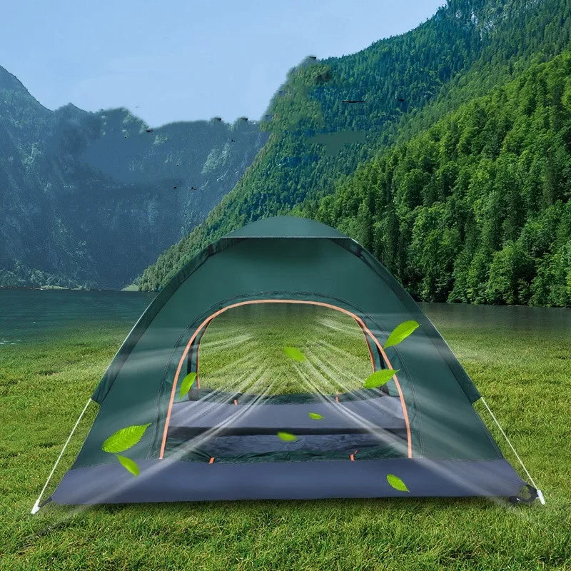 Outdoor Pop Up Tent Waterproof Automatic UV Protection Sun Shelter