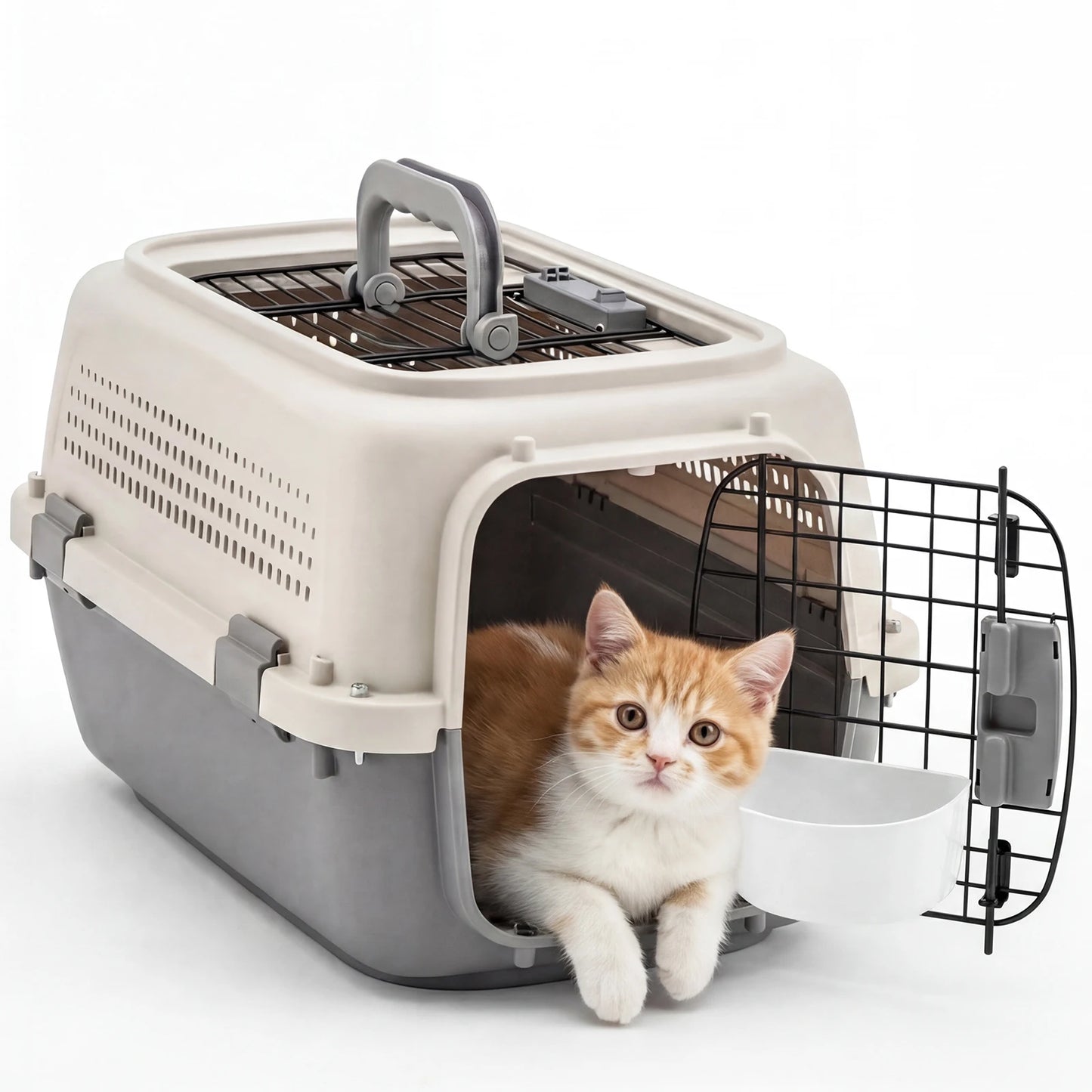 23Inch Pet Carrier For Small Dogs And Cats Top Door