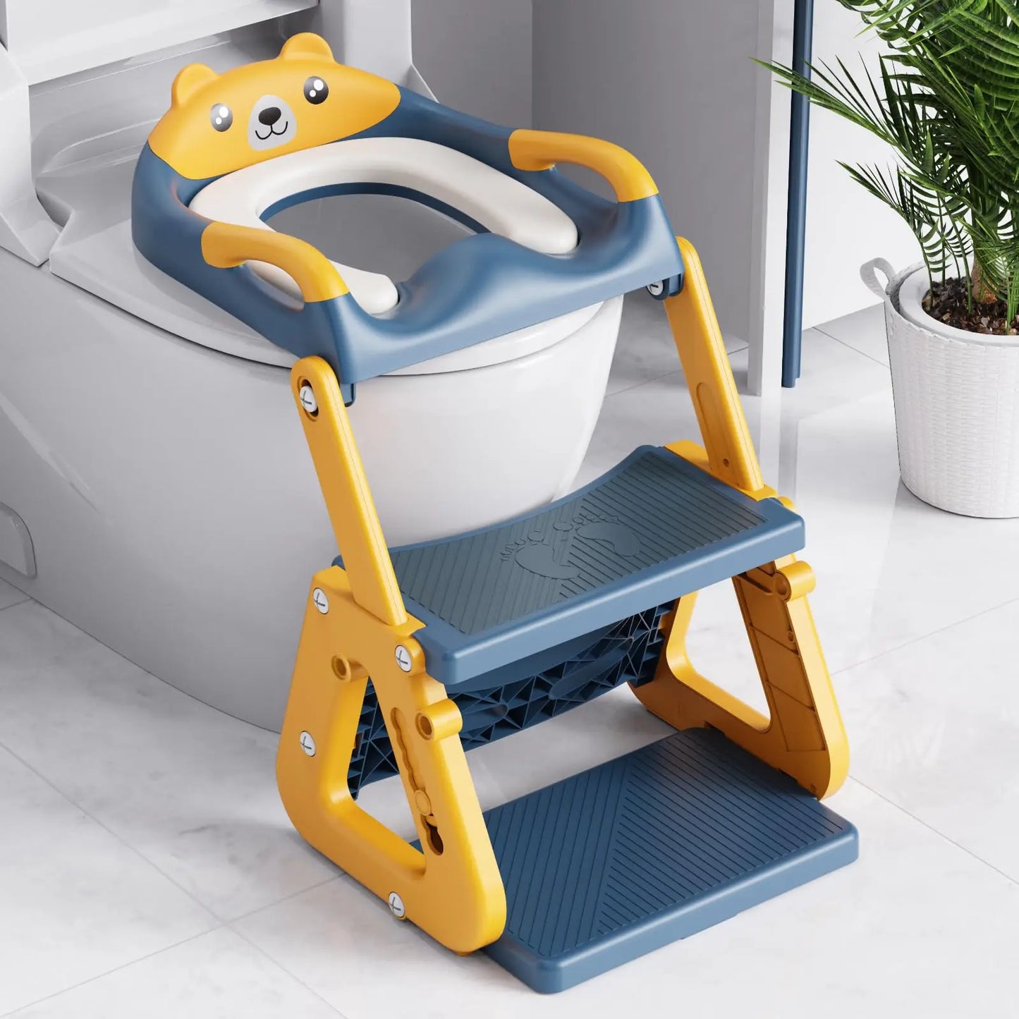 2-In-1 Potty Training Seat With Adjustable Height And Splash Guard