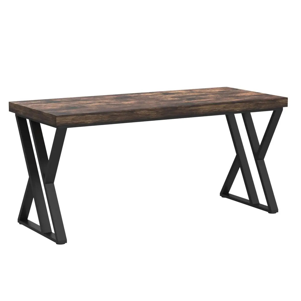 Tribesigns Computer Desk With Z Shaped Metal Leg Home Office