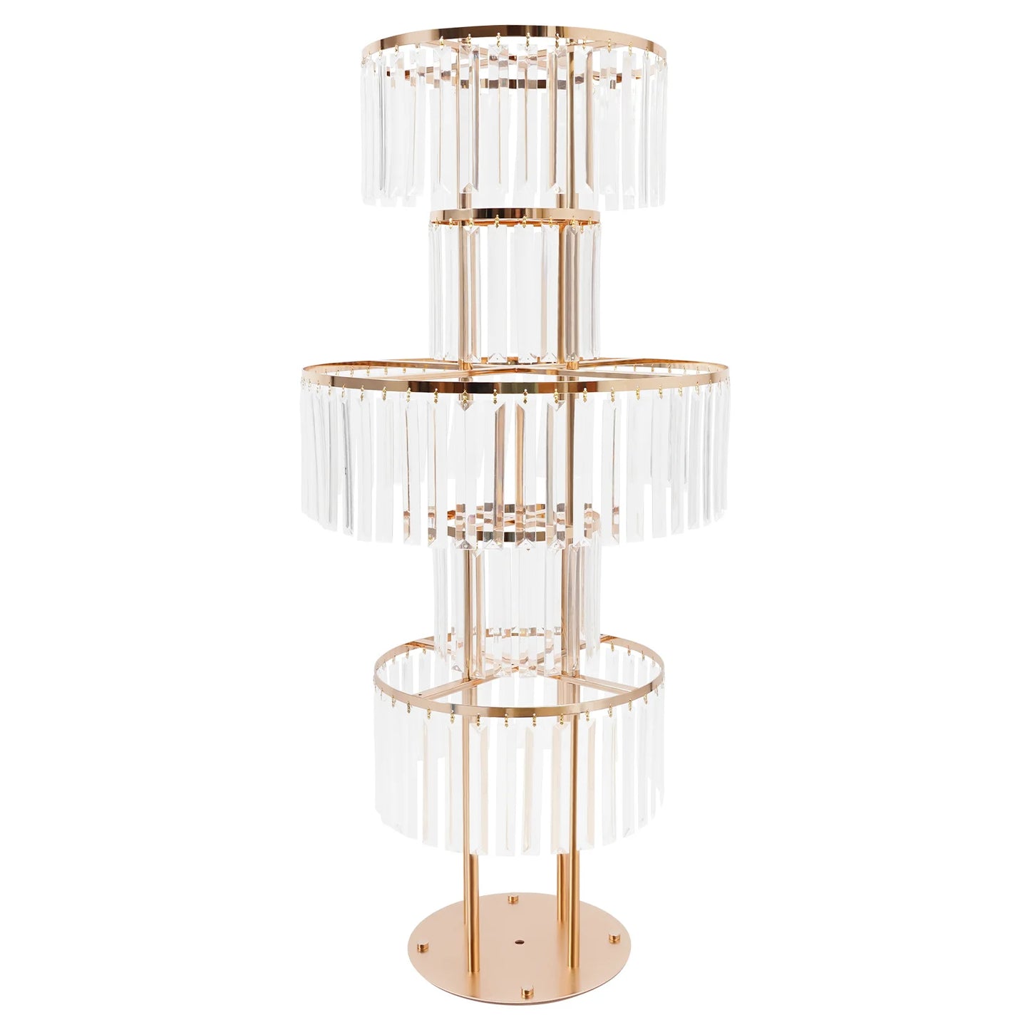 Luxury Acrylic Wedding Centerpiece Stand For Event Decorations