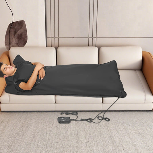 Portable Folding Sauna Blanket With Remote Control Timer
