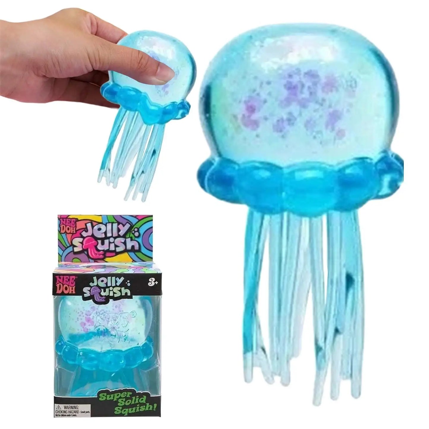 Jellyfish Squishy Water Squeeze Ball Office Stress Relief Fidget Toy