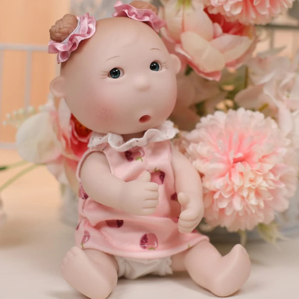 Cloveray Vinyl Reborn Baby Doll Soft Washable Soothing Companion