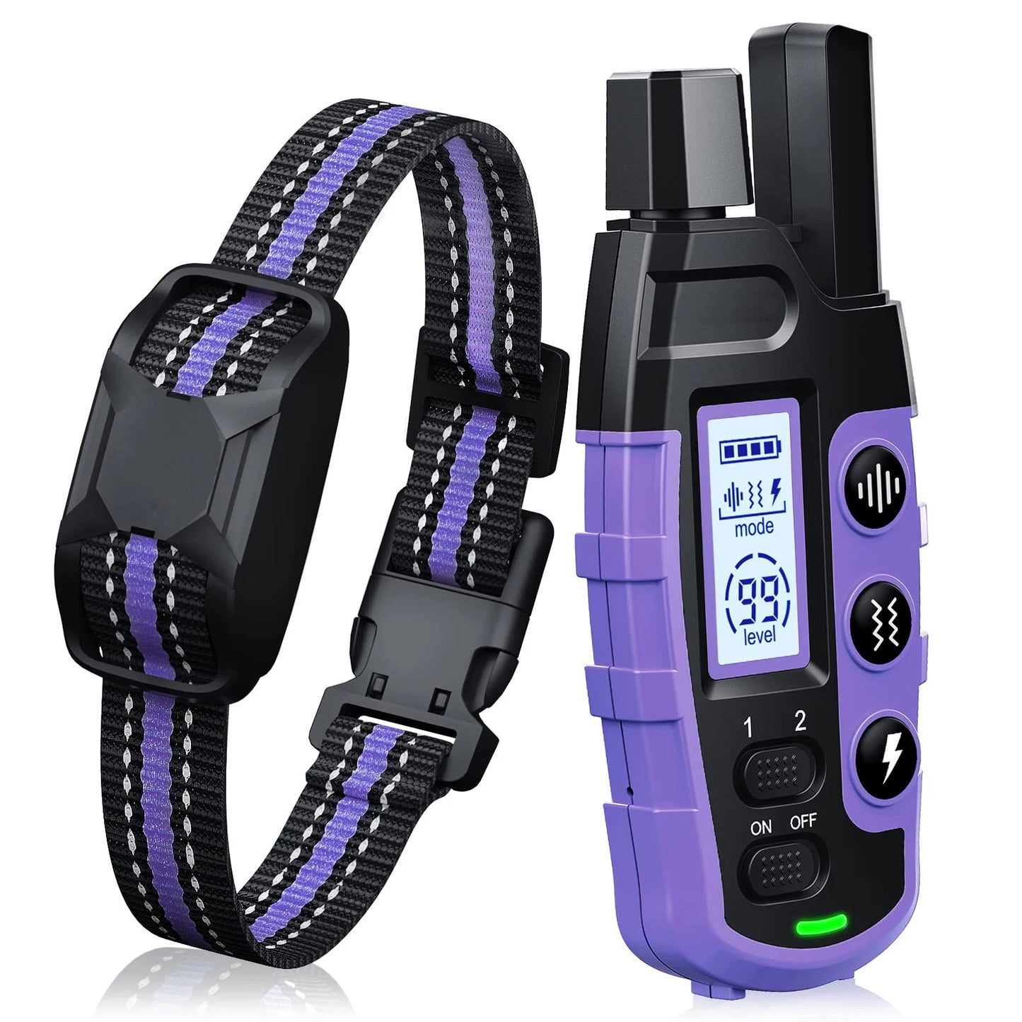 WXRPET 3300Ft Electric Dog Training Collar Remote Beep Vibration