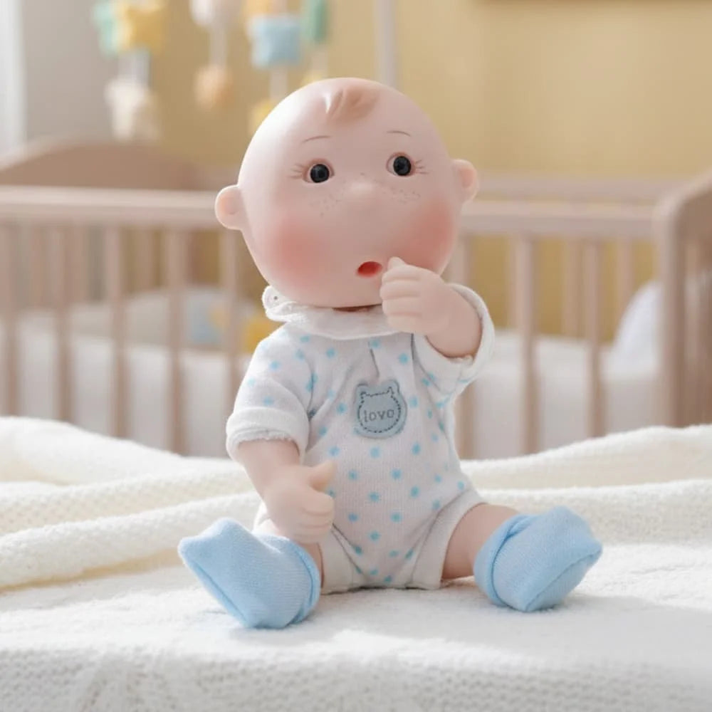 Cloveray Authentic Reborn Baby Doll Unisex Vinyl Companion Gift