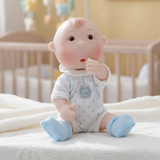 Cloveray Authentic Reborn Baby Doll Unisex Vinyl Companion Gift