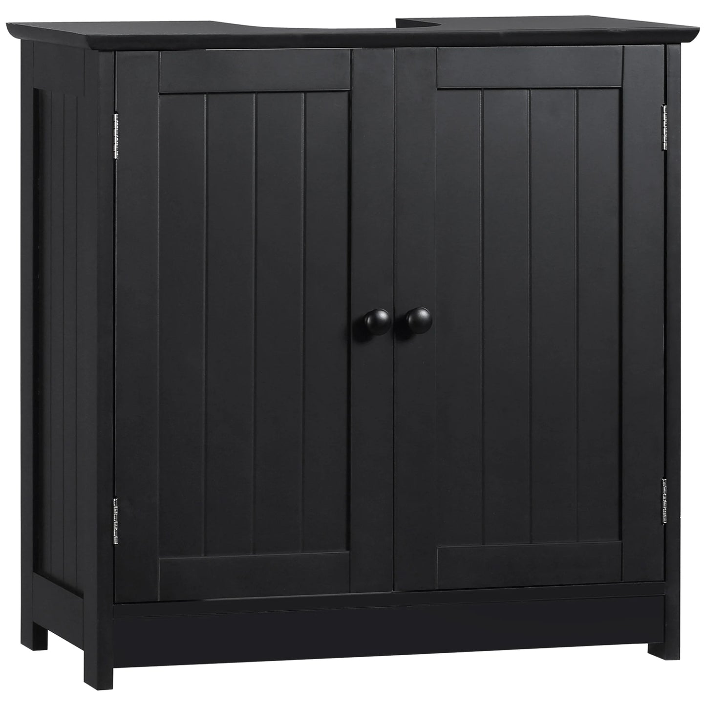 HOMCOM Under Sink Bathroom Cabinet With 2 Doors And Shelf