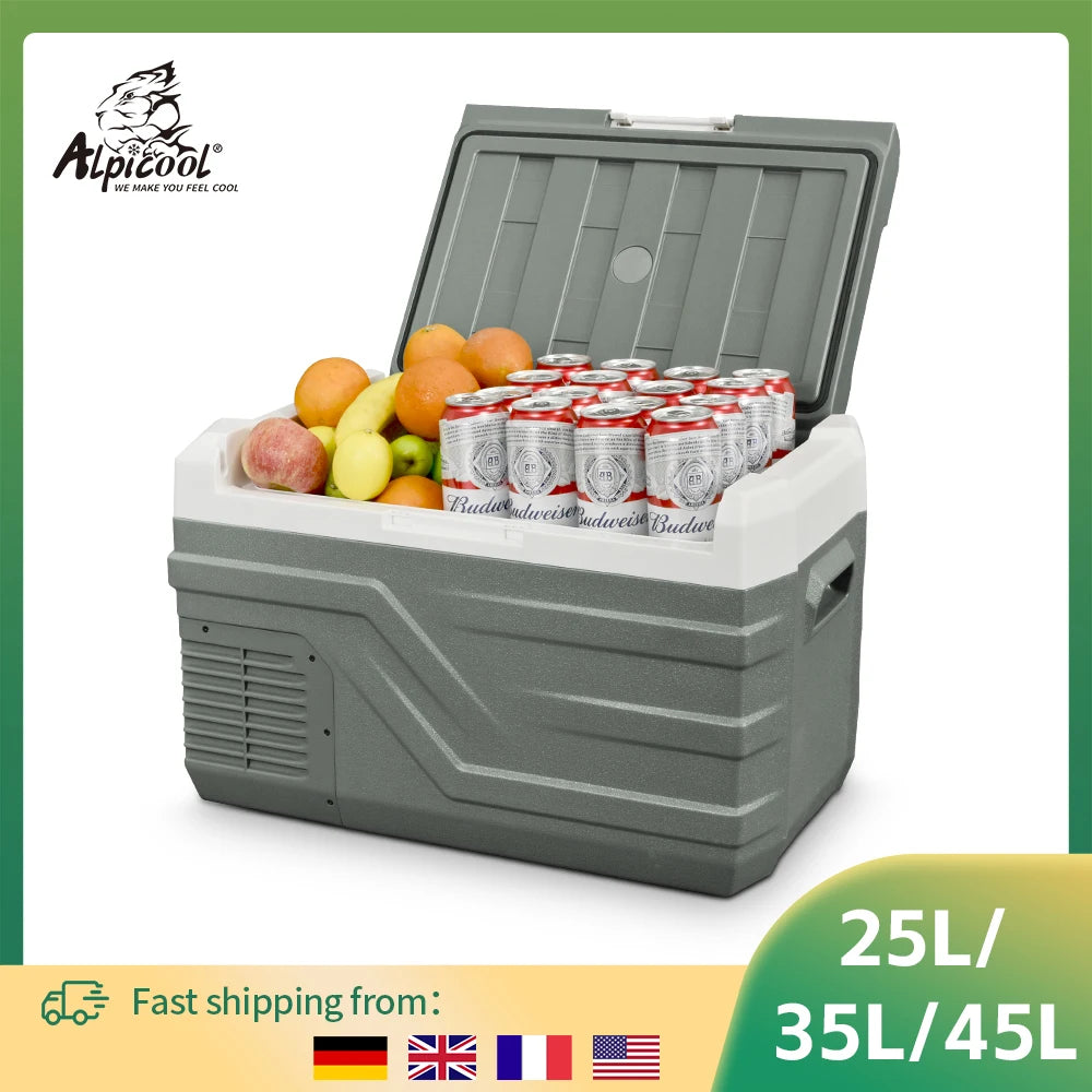 Alpicool NL Series 12V Car Refrigerator Portable Travel Cooler