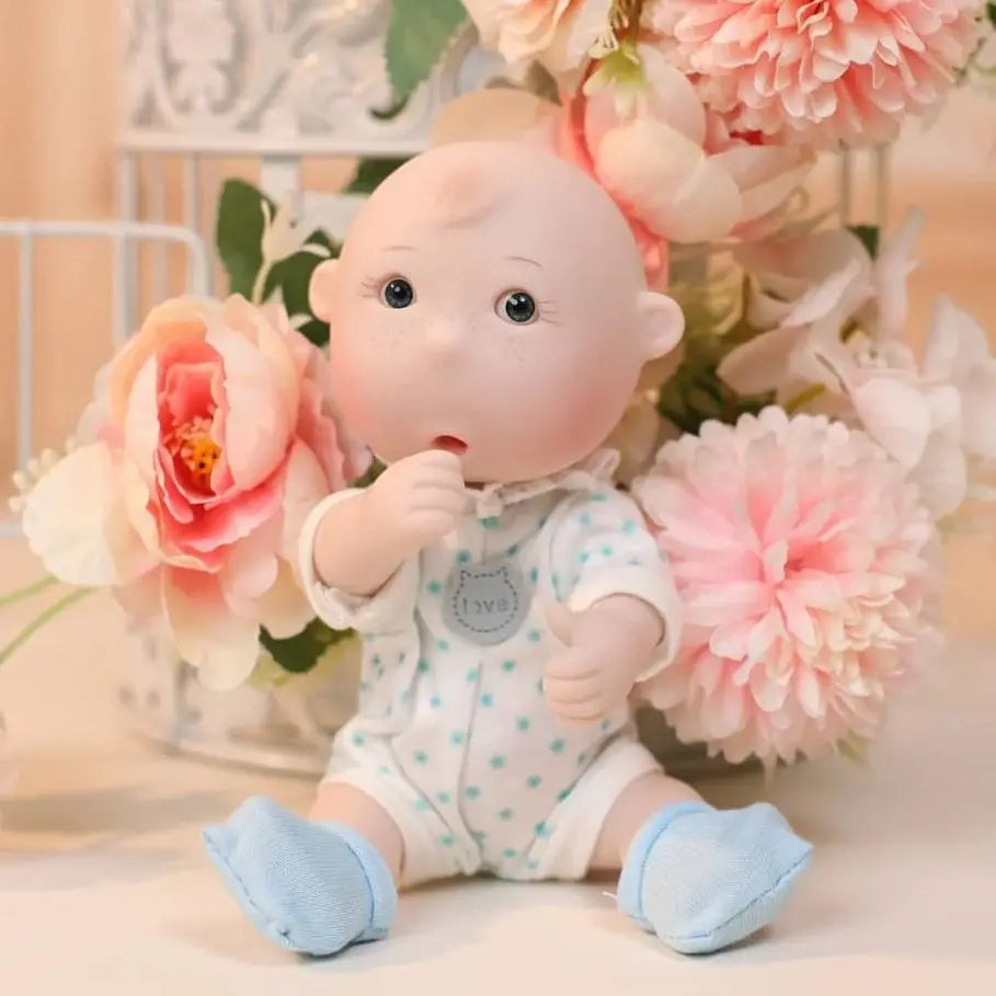 Cloveray Authentic Reborn Baby Doll Unisex Vinyl Companion Gift