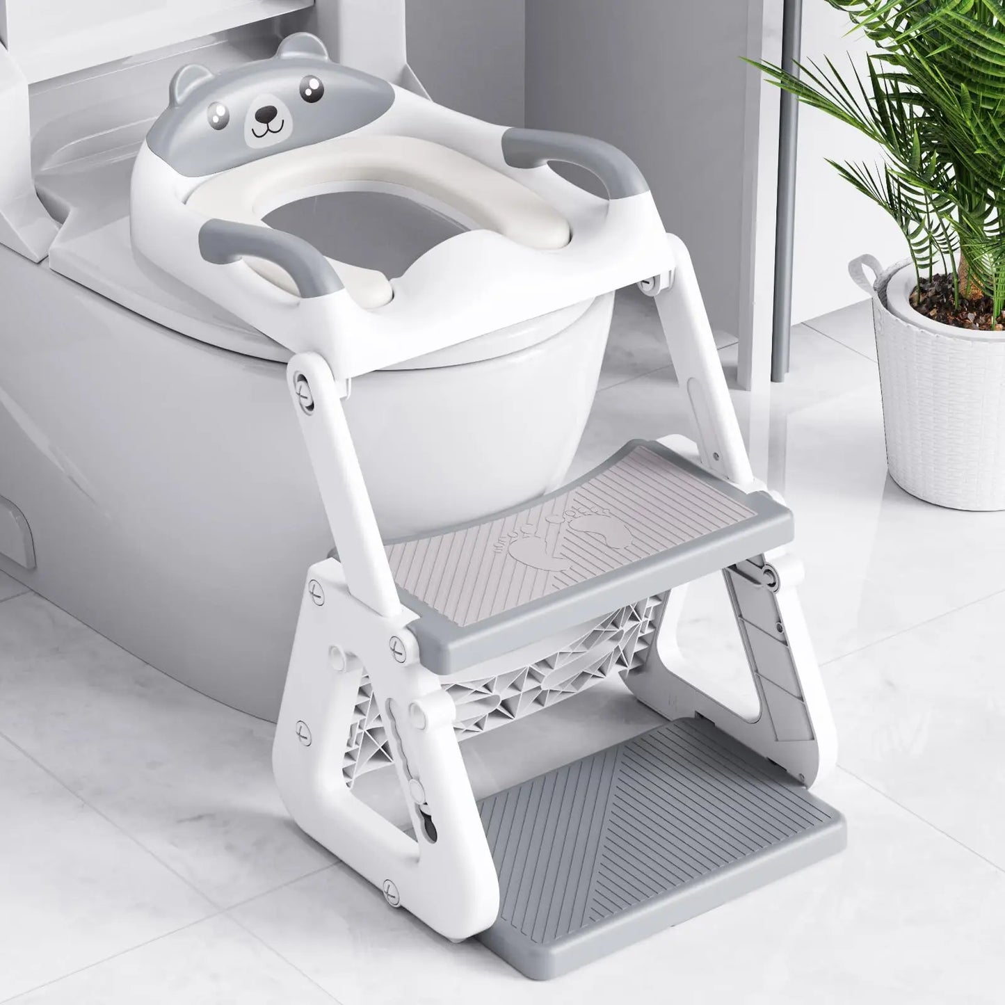 2-In-1 Potty Training Seat With Adjustable Height And Splash Guard