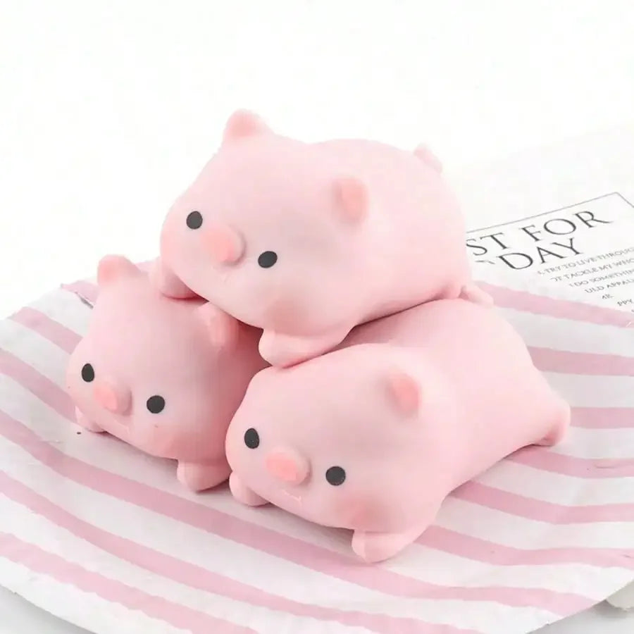 Stretchy Pull Pig Stress Relief Squishy Toy Decompression Fidget