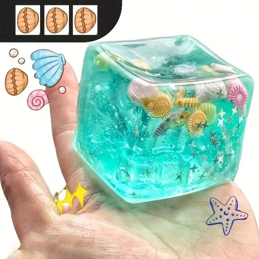 Premium 3D Cartoon Jelly Squishy Toy For Stress Relief