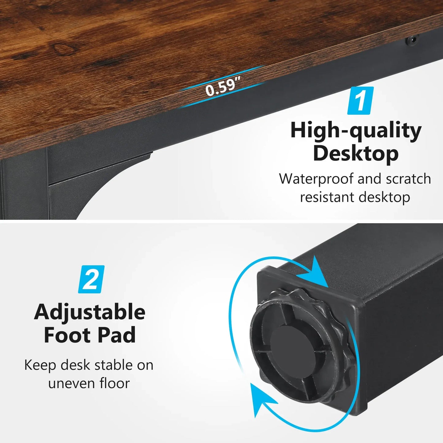 Tribesigns Extra Long Computer Desk For Home Office