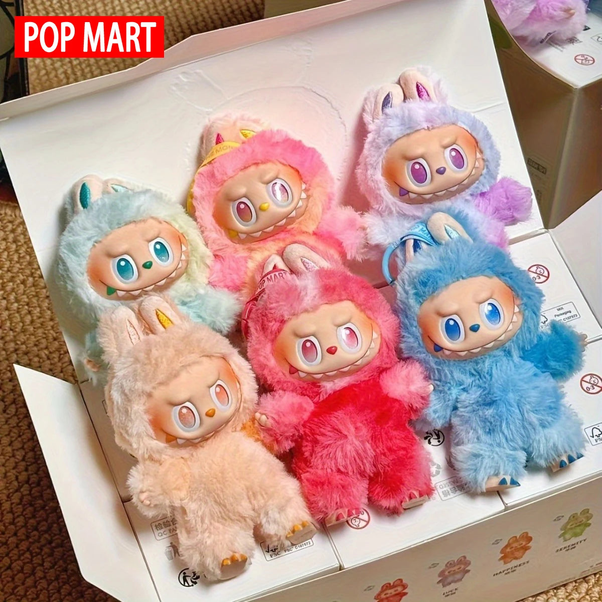 POP MART Labubu Vinyl Doll Christmas Gift Unisex Family