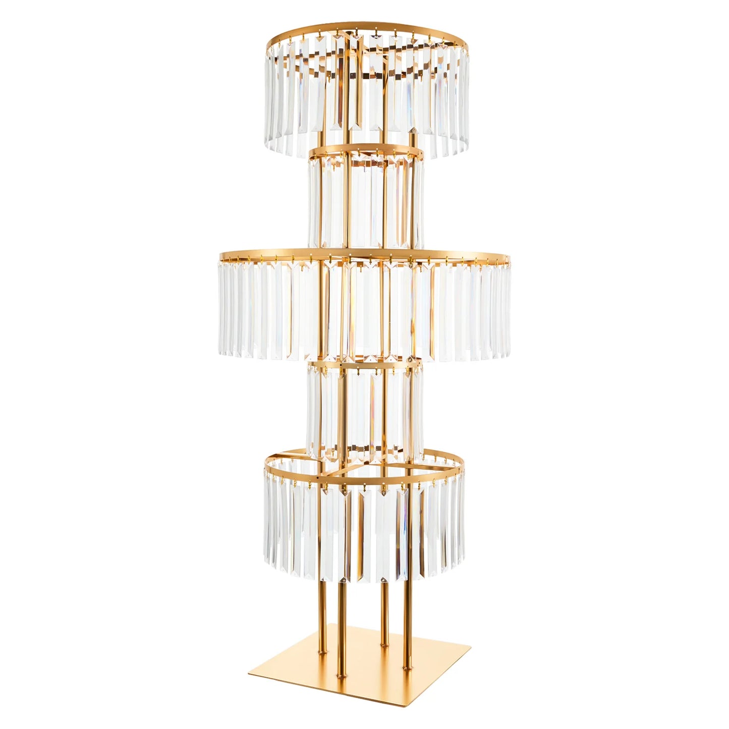 Luxury Acrylic Wedding Centerpiece Stand For Event Decorations