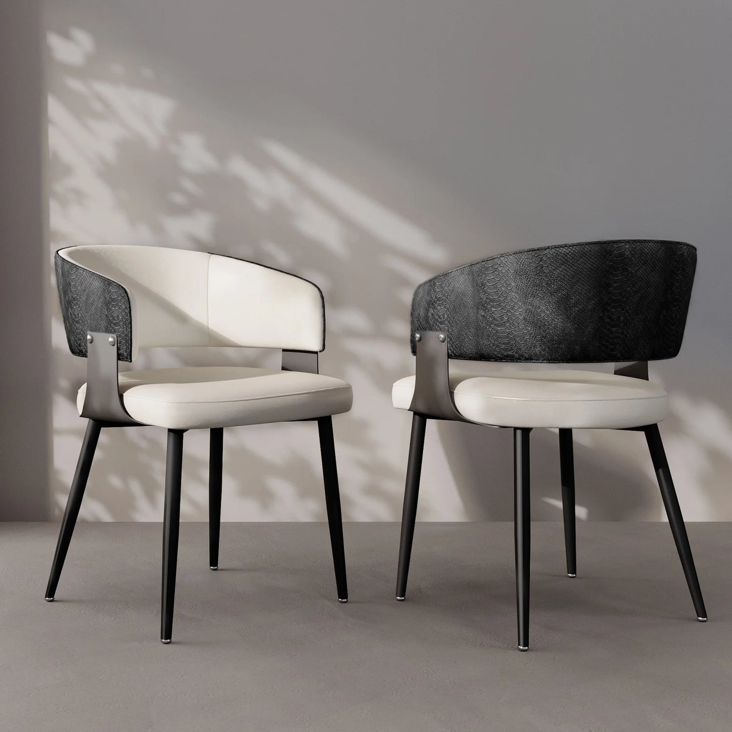 Modern Comfort Upholstered Dining Chairs For Kitchen And Restaurant Use