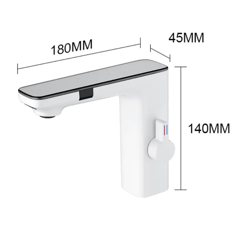 Shinesia Touch Sensor Basin Faucet With LED Temperature Display