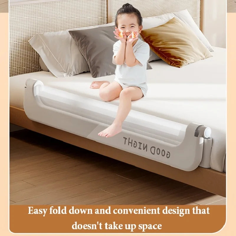 IMBABY Baby Bed Rail Guardrail Safety Barrier for Crib