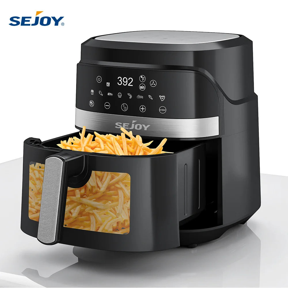SEJOY Air Fryer 8 In 1 Countertop Oven Dehydrator Plus