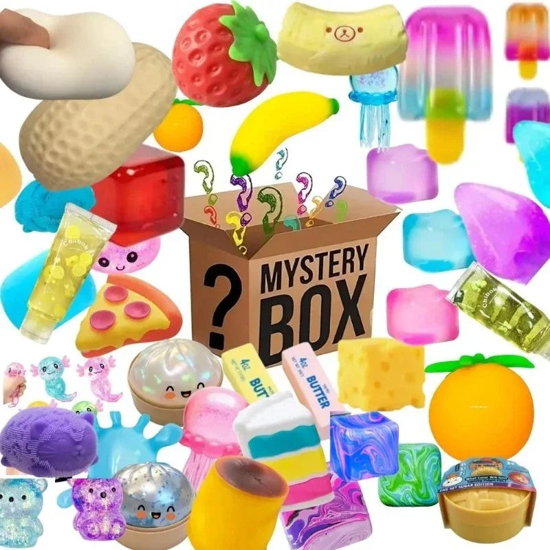 Mystery Surprise Squishy Fidget Toy Stress Relief Desktop Ornament