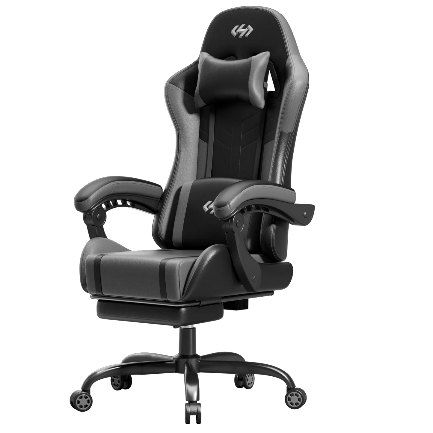 FRODROVIA Ergonomic Gaming Chair With Lumbar Massage And Footrest