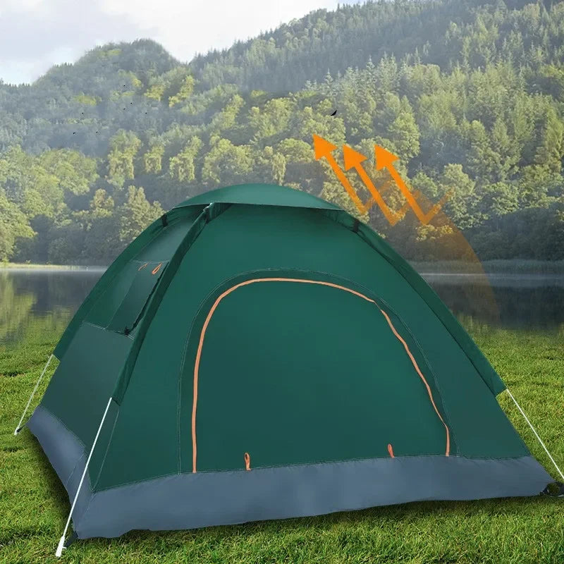 Outdoor Pop Up Tent Waterproof Automatic UV Protection Sun Shelter