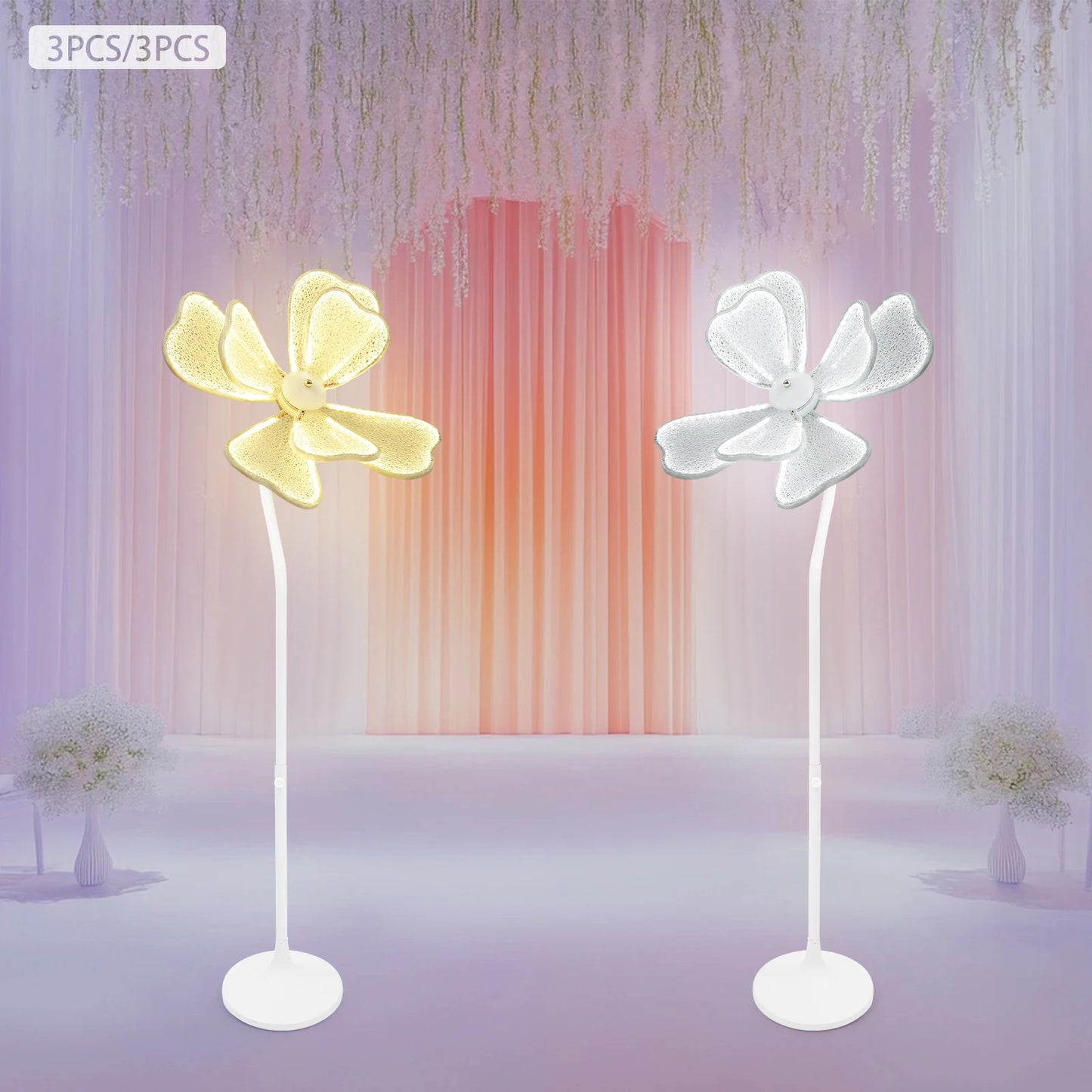 Wedding Flower Floor Lamp 50W LED Pathway Light For Decor