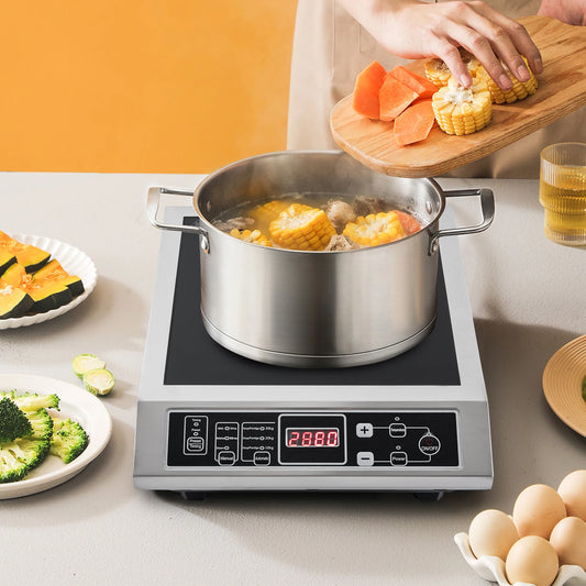 3500W Portable Induction Cooktop With IGBT Heating Technology And Timer