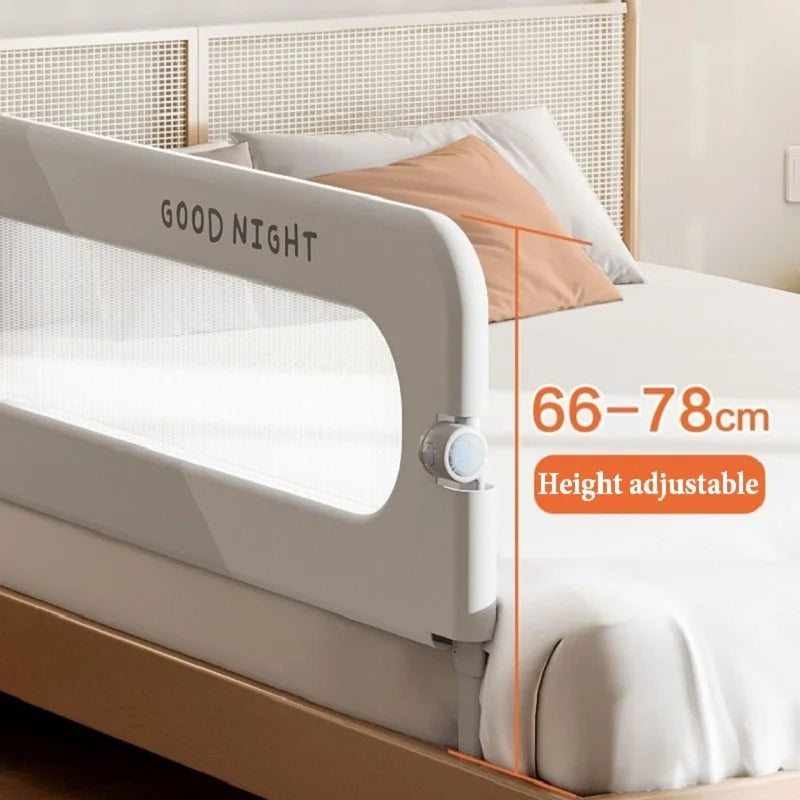 IMBABY Baby Bed Rail Guardrail Safety Barrier for Crib