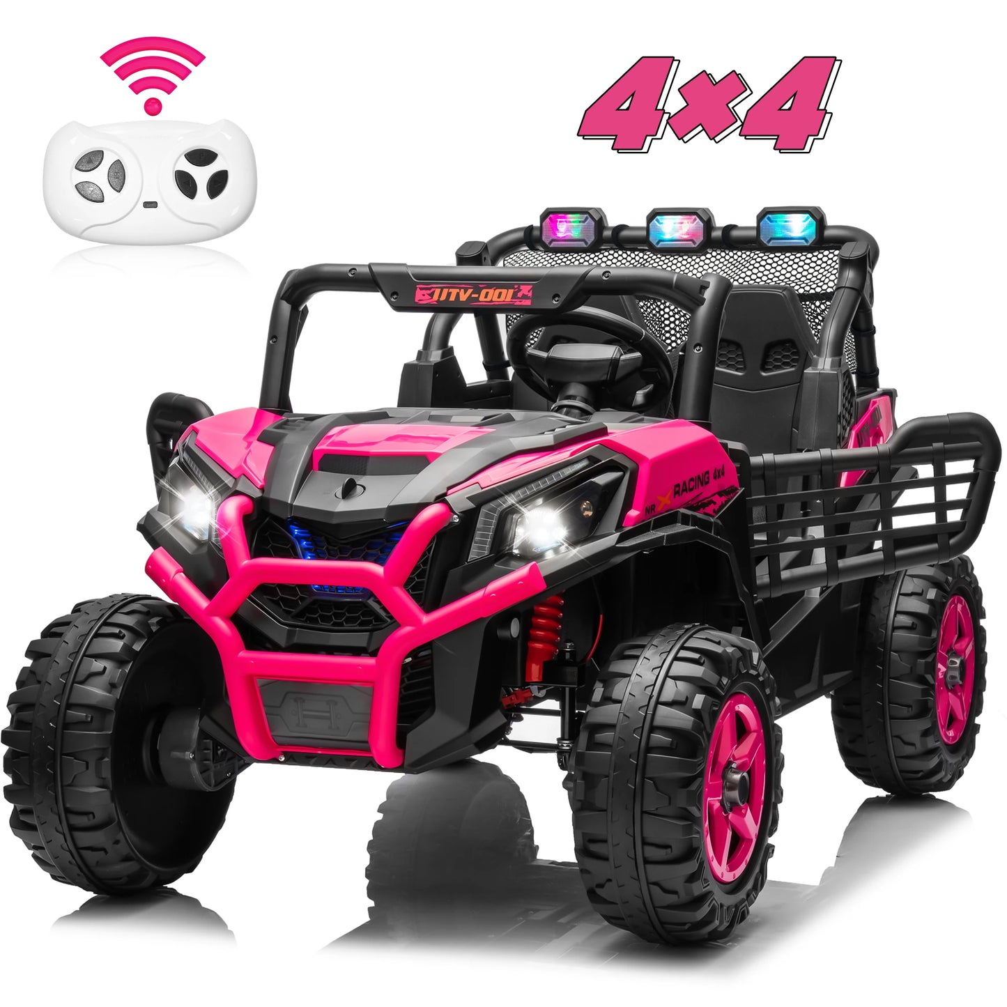 JoyRacer 24V Two Seater Ride On Electric Car for Kids