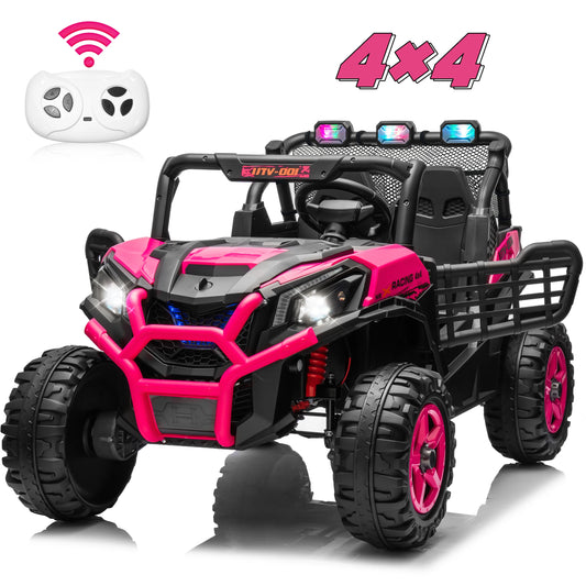JoyRacer 24V Two Seater Ride On Electric Car for Kids