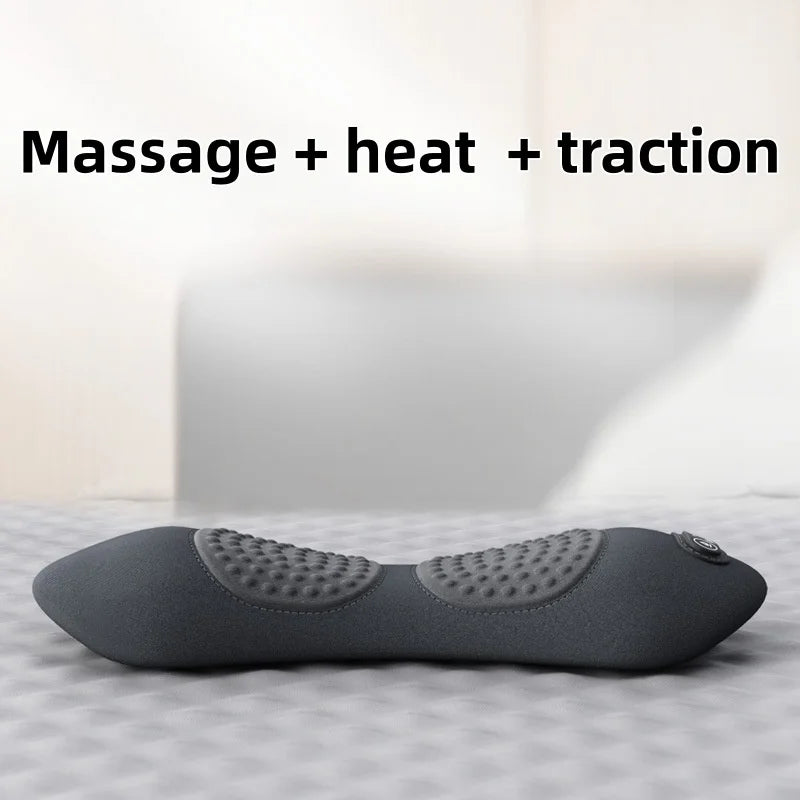 PAQIN 3 In 1 Electric Lumbar Back Massager With Heat And Vibration