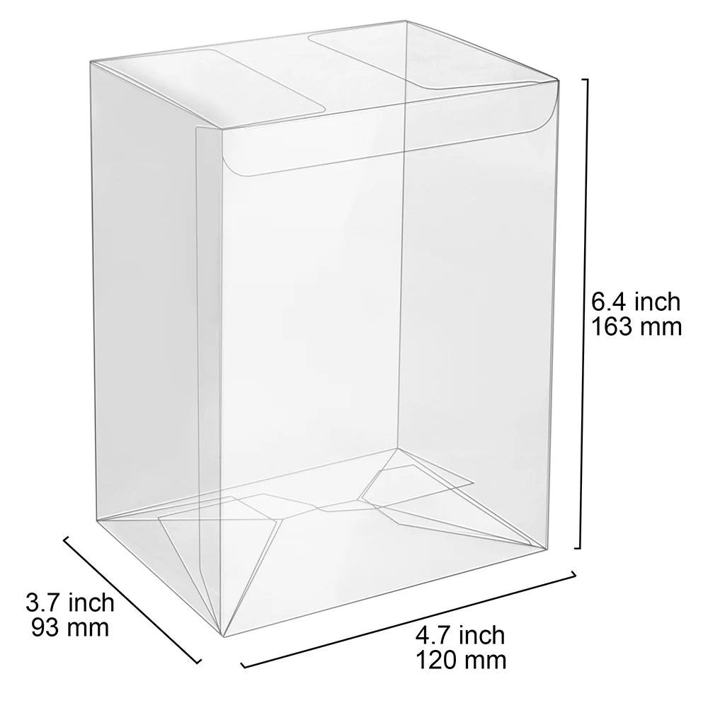 Clear Protective Display Box for Funko Pop Figures Storage Case