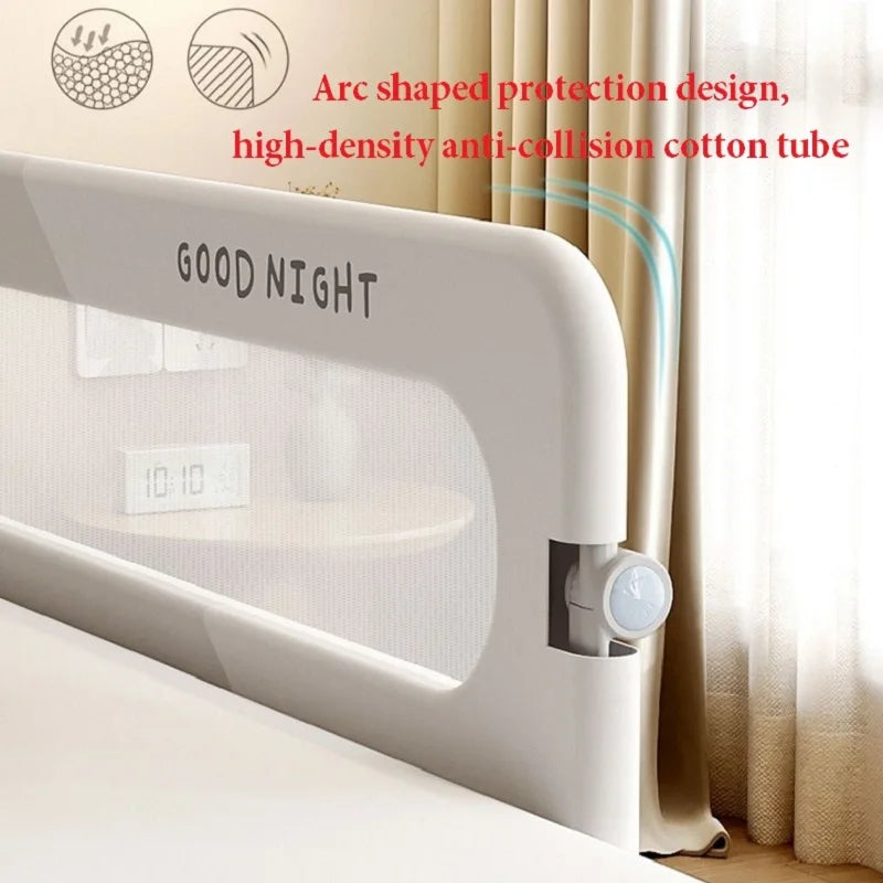 IMBABY Baby Bed Rail Guardrail Safety Barrier for Crib