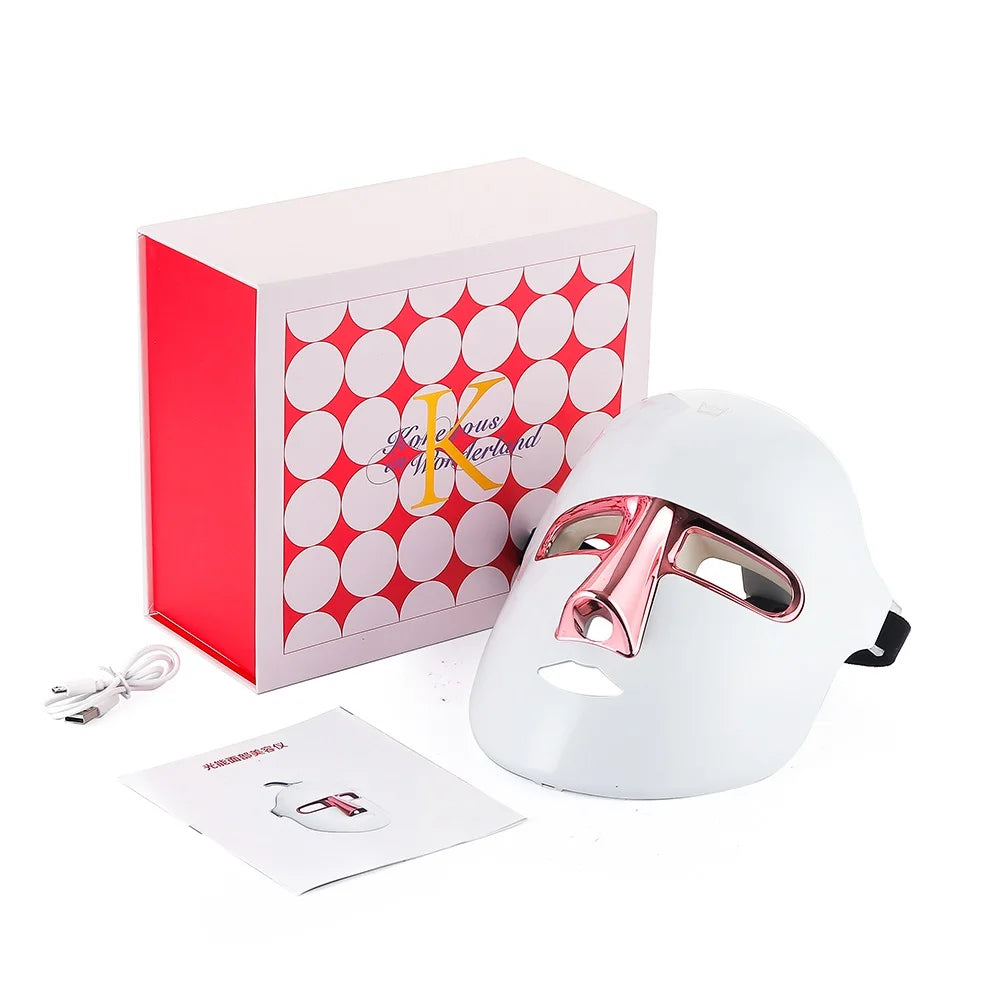 Foreverlily Wireless LED Face Mask For Skin Rejuvenation And Repair