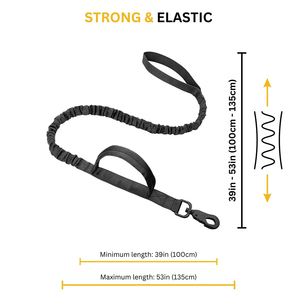 Tactical Dog Harness And Leash Set For Large Military Dogs