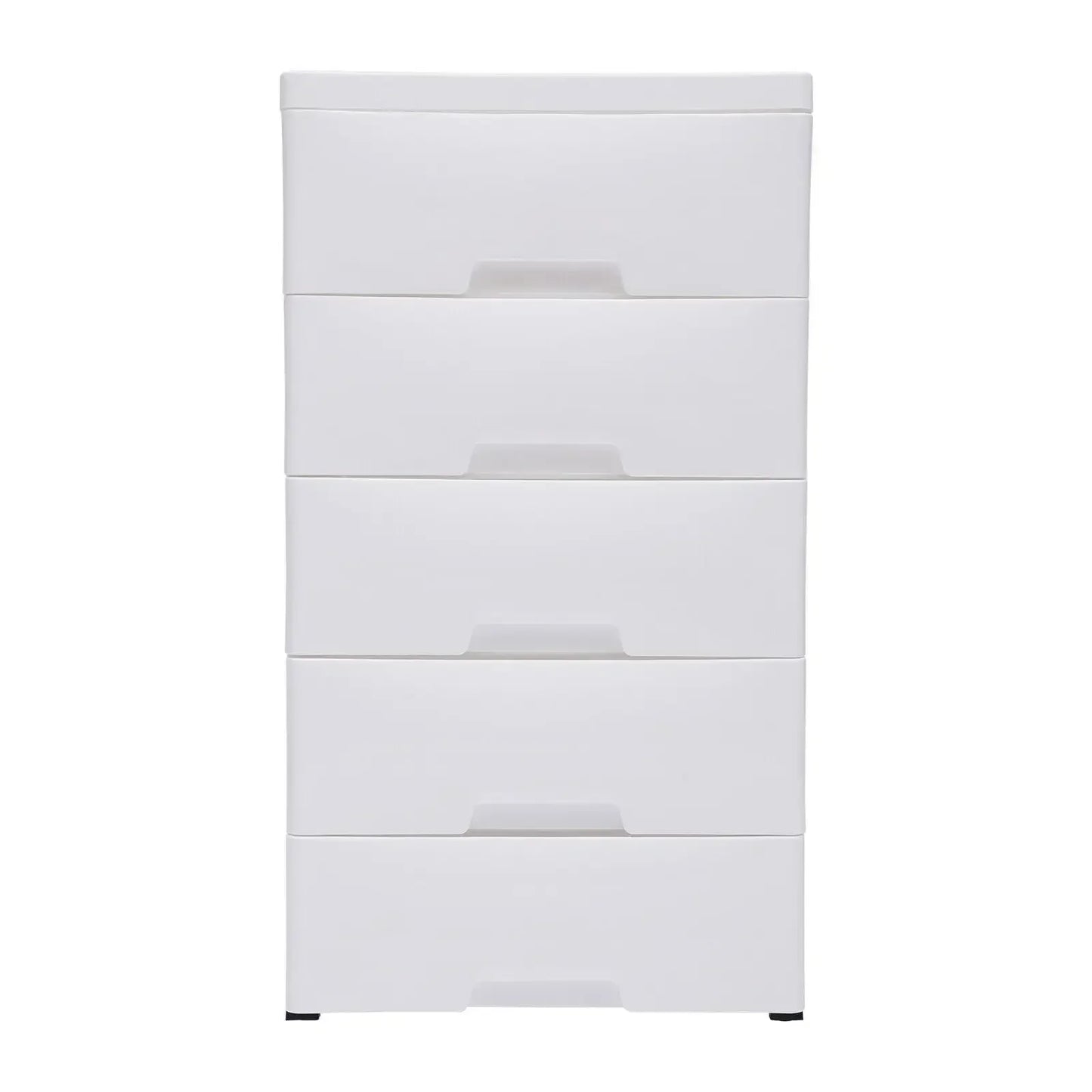 Plastic 5 Drawer Storage Cabinet For Bedroom And Home Organization