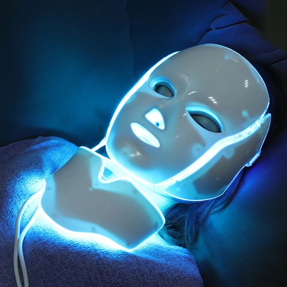 Iebilif LED Facial Phototherapy Mask For Skin Care