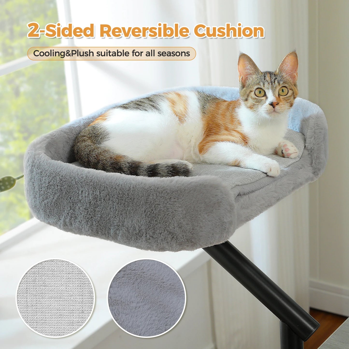PAWZ Road Cat Desk Bed 360 Degree Rotatable Cat Stand
