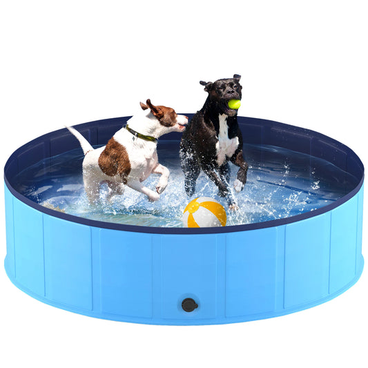 Foldable Portable Dog Pool Anti Slip Pet Bath Tub PVC