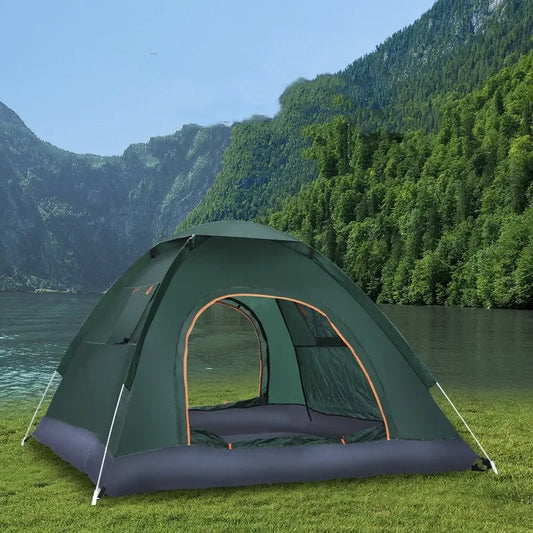 Outdoor Pop Up Tent Waterproof Automatic UV Protection Sun Shelter