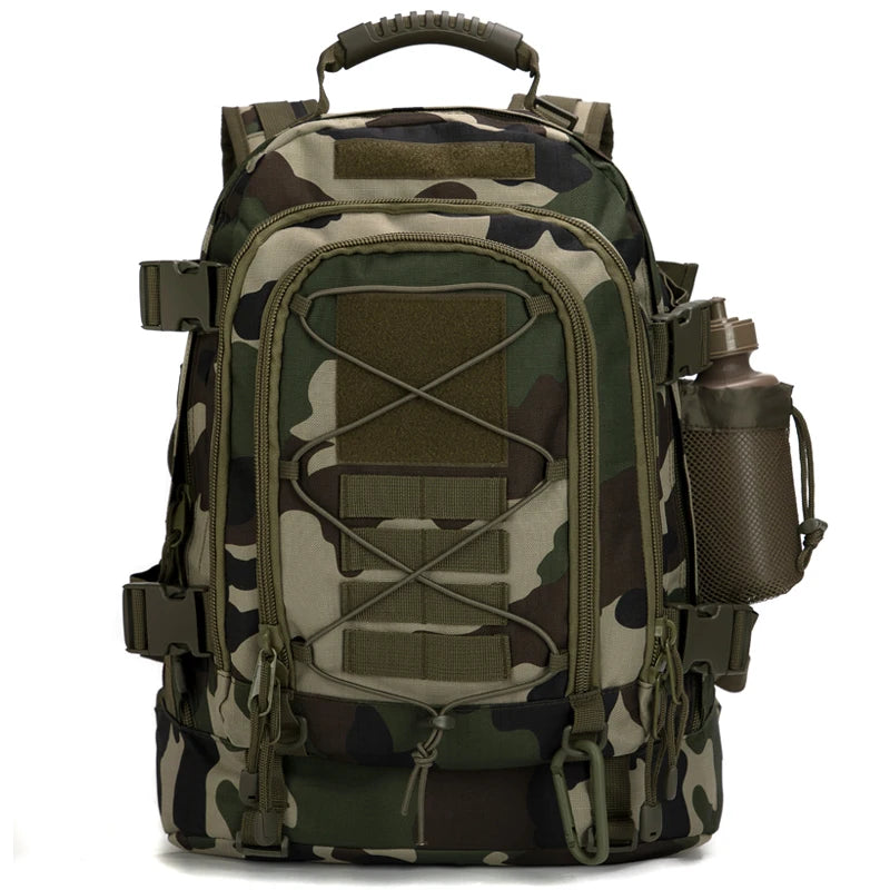 LQARMY Tactical Backpack Outdoor Military Rucksack for Hiking Travel