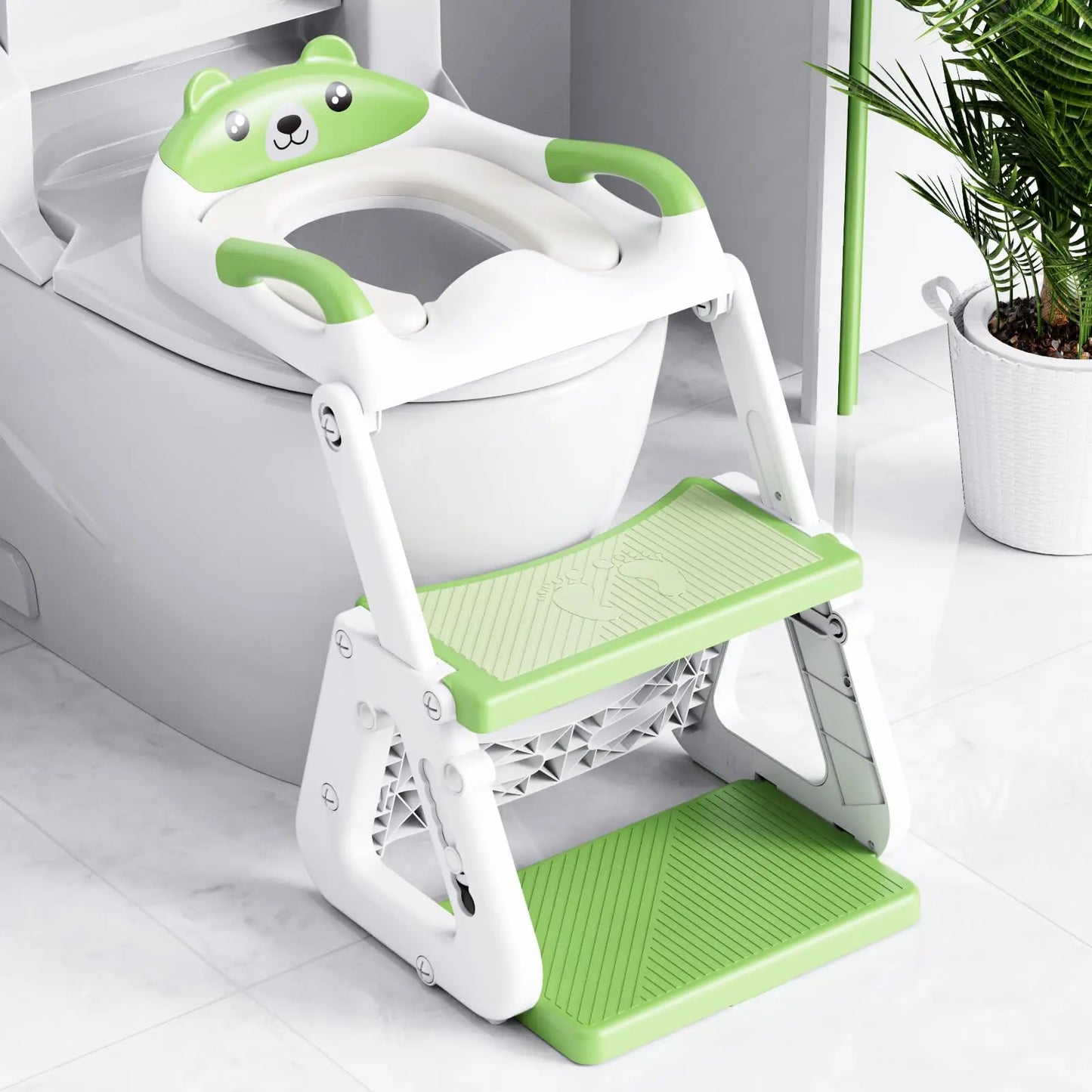 2-In-1 Potty Training Seat With Adjustable Height And Splash Guard